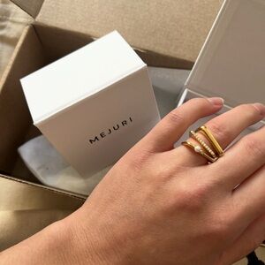 Mejuri puzzle rings